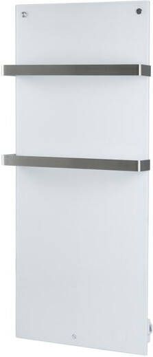 Eurom Sani 600 Comfort Infraroodpaneel badkamer 115x46.5cm Wifi 600watt Glas Wit 350333