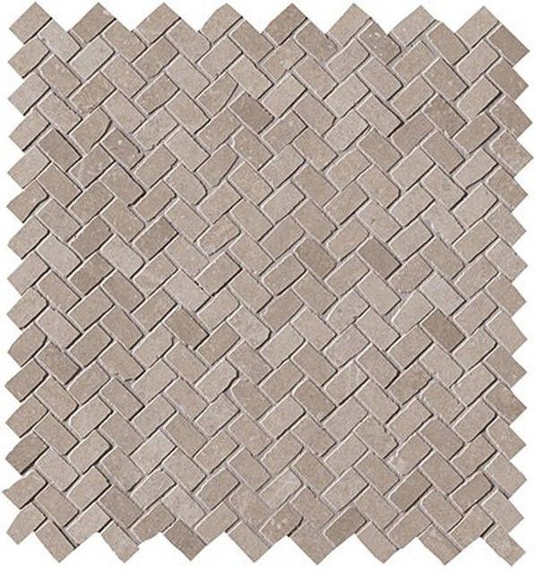 Fap Ceramiche Maku wand- en vloertegel 30x30cm Natuursteen look Nut mat (bruin) SW07314741-1