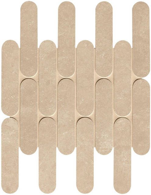 Fap Ceramiche Nobu wand- en vloertegel 29x29.5cm Natuursteen look Beige mat (beige) SW07314682-3