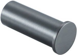 Fortifura Calvi Handdoekhaak rond enkel Geborsteld Gunmetal PVD Single_Towelhook_GM