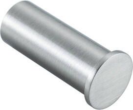 Fortifura Calvi Handdoekhaak rond enkel Geborsteld RVS PVD (RVS) Single_Towelhook_RVS