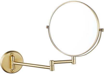 Fortifura Calvi make-up spiegel 20cm rond PVD Geborsteld Messing PVD (Goud) SW1126039