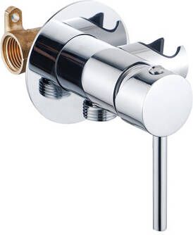 Fortifura Calvi Mengkraan Bidet met handdouchehouder chroom SW1236928