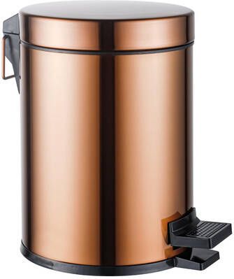 Fortifura Calvi pedaalemmer 5 liter rond Geborsteld koper PVD (Koper) SW1111581