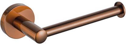 Fortifura Calvi toiletrolhouder reserverolhouder zonder klep rond PVD Geborsteld koper SW970050