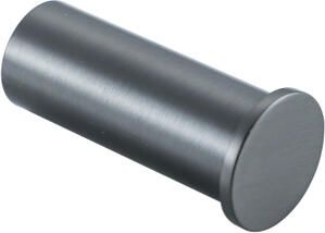 Fortifura Calvi Handdoekhaak rond enkel Geborsteld Gunmetal PVD Single_Towelhook_GM