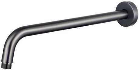 Fortifura Calvi Inbouw Regendoucheset rond thermostatisch wandarm glijstang 25cm hoofddouche handdouche rond metalen doucheslang Geborsteld Gunmetal PVD SW720556 SW720563 SW706207 SW721170 SW1183047 SW76