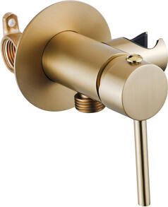 Fortifura Calvi Mengkraan Bidet met handdouchehouder geborsteld messing SW1236931