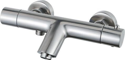 Fortifura Calvi thermostatische badkraan Geborsteld RVS PVD (RVS) SW720222