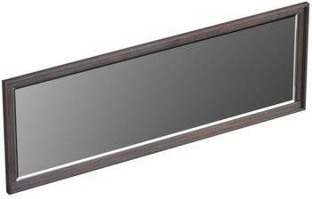 Forzalaqua Reno 2.0 spiegel 140x50cm Rechthoek zonder verlichting met frame Massief Eiken Charcoal 8072300