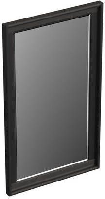 Forzalaqua Reno 2.0 spiegel 40x70cm Rechthoek zonder verlichting met frame Massief Eiken Black oiled 8070345