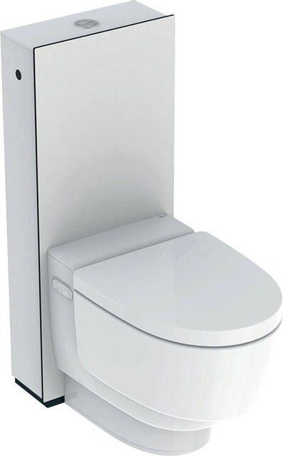 Geberit Aquaclean Mera Classic Douchewc Spoelrandloos Staand Met geïntegreerd opbouwreservoir Glans Wit 146.240.11.1