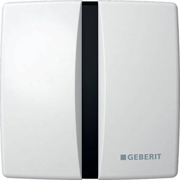 Geberit Basic urinoir stuursysteem netvoeding 16x16cm met infrarood voor frontbediening alpien wit 115802115