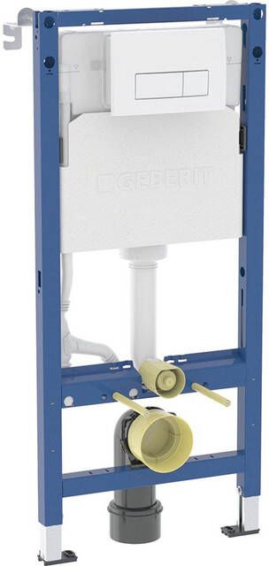 Geberit Duofix inbouwreservoir 112x12cm tbv bed.pl. delta 50 wit 458.142.11.2