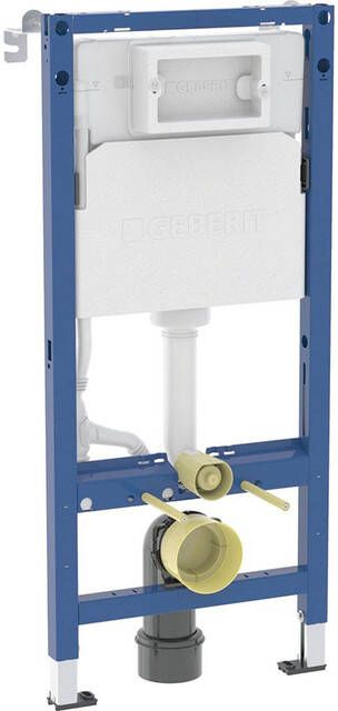 Geberit DuofixBasic UP100 Delta inbouwreservoir voor wand wc 112cm 12cm wandankers 458.103.00.2