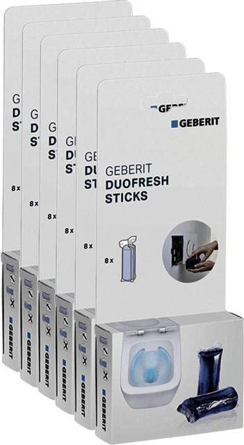 Geberit DuoFresh Sticks voordeelverpakking 48 stuks 244.800.00.1