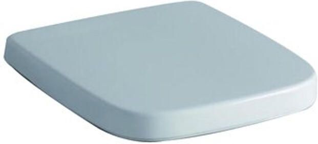 Geberit Renova Plan Closetzitting met deksel topfix softclose 36x43 cm Wit