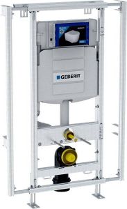 Geberit GIS easy Element voor wand wc 120cm Sigma inbouwreservoir 12cm in breedte verstelbaar 60-95cm UP320 442020005