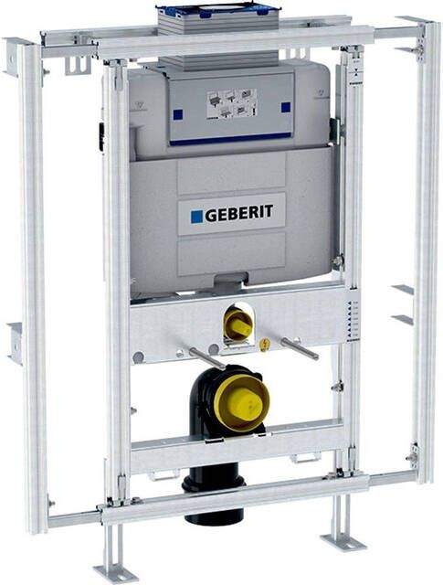 Geberit GIS easy Element voor wand wc Omega inbouwreservoir 12cm in breedte verstelbaar 60-95cm 442001001