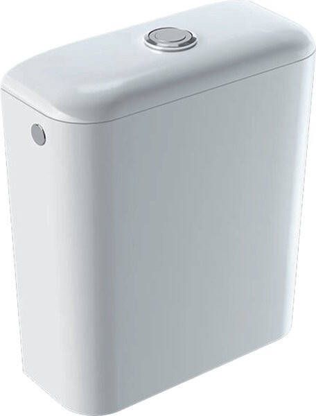 Geberit iCon duoblokreservoir t.b.v. duoblokpot rimfree 42 5x37 5cm m. zij- of onderaansluiting wit 229420000