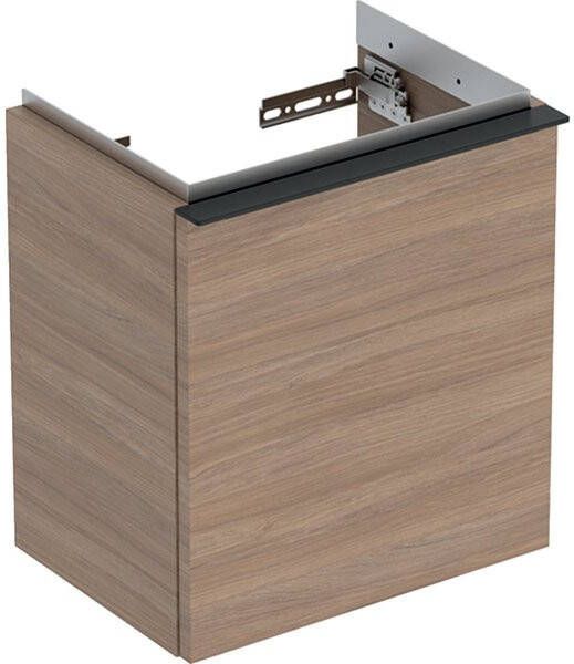 Geberit iCon fonteinonderkast 37x41.5x27.9cm 1 deur linksdraaiend met softclose Spaanplaat Eiken 502.301.jh.1