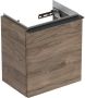 Geberit iCon fonteinonderkast 37x41.5x27.9cm 1 deur linksdraaiend met softclose Spaanplaat Noten 502.301.jr.1 - Thumbnail 1