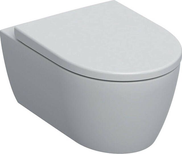 Geberit iCon wc-pack met hangend diepspoel toilet rimfree en toiletzitting met softclose en quickrelease 53 cm alpien wit