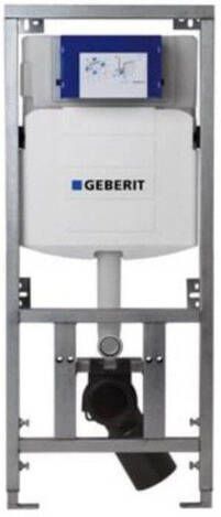 Geberit QeramiQ Dely Toiletset 36.3x51.7cm diepspoel rimless UP320 inbouwreservoir softclose toiletzitting bedieningsplaat mat antraciet ronde knoppen wit glans SW543431 0701131 SW1102376