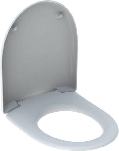 Geberit Renova toiletzitting met deksel topfix en softclose pergamon