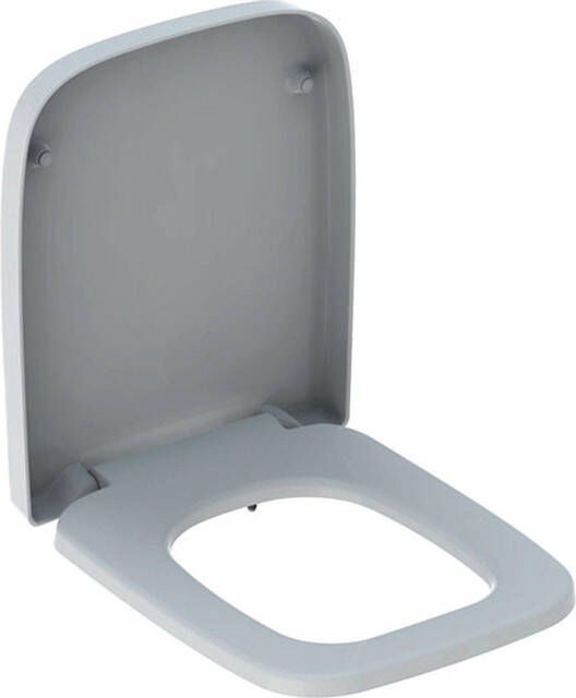 Geberit Renova Plan toiletzitting met deksel softclose en quick release hartafstand 15 5 cm met topfix wit