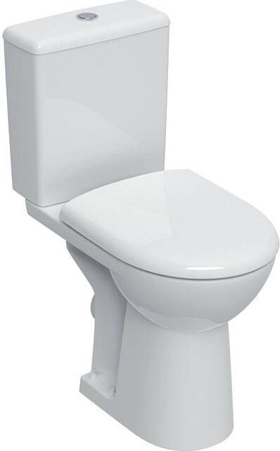 Geberit Renova Comfort staand verhoogd toilet pack rimfree afneembare softclose zitting wit 501.849.01.1