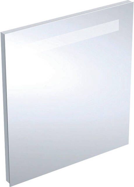 Geberit Renova Compact spiegel met verlichting horizontaal 60x65cm 862360000
