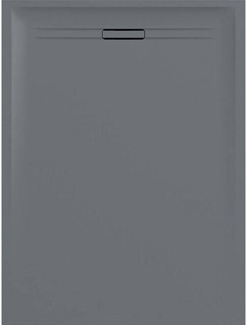 Geberit Sestra Douchevloer 160x70x4cm grijs leisteen 550.216.00.2