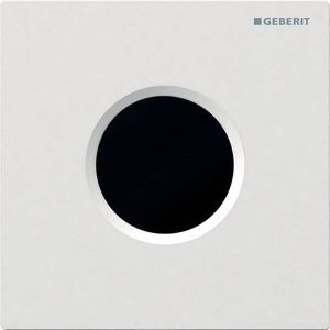 Geberit Type 01 urinoir bedieningsplaat elektronisch netvoeding glans wit