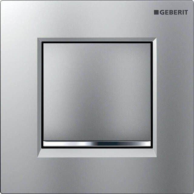 Geberit Type 30 urinoir bedieningsplaat matchroom chroom mat-chroom 116.017.KN.1