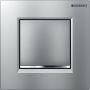 Geberit Type 30 urinoir bedieningsplaat pneumatisch glans wit strook & toets mat chroom - Thumbnail 2