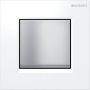 Geberit Type 30 urinoir bedieningsplaat pneumatisch glans wit strook & toets mat chroom - Thumbnail 3