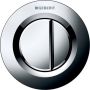 Geberit Type 01 bedieningspaneel glans wit voor Delta 12 cm Sigma 12 cm Omega 12 cm Kappa 15 cm AP123 AP140 - Thumbnail 2