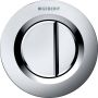 Geberit Type 01 bedieningspaneel glans wit voor Delta 12 cm Sigma 12 cm Omega 12 cm Kappa 15 cm AP123 AP140 - Thumbnail 2