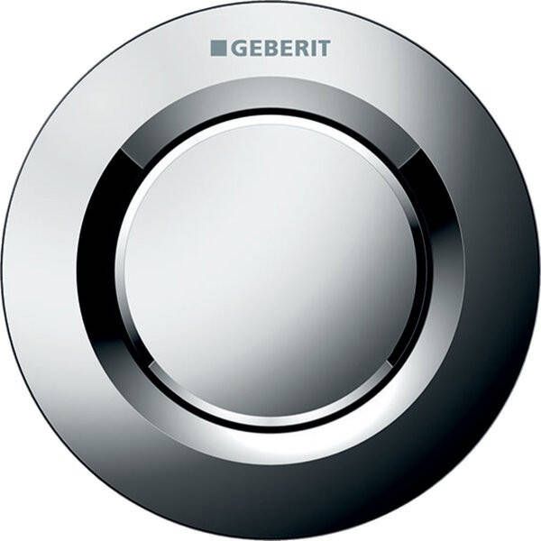 Geberit Type01 bedieningplaat met frontbediening voor toilet 9.5x9.5cm chroom 116.040.21.1