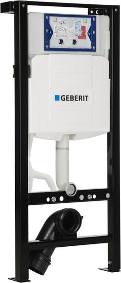 Geberit Plieger Geberit UP320 inbouwreservoir met Plieger frame frontbediening dual flush met isolatiemat 950157