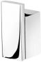 Geesa Modern Art handdoekhaak enkel 4 5 x 2 5 x 2 5 cm chroom - Thumbnail 1