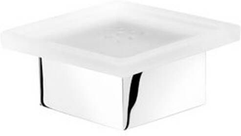 Geesa Modern Art zeephouder met schaal chroom