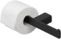 Geesa Shift toiletrolhouder dubbel zonder klep 32 9 x 7 cm zwart - Thumbnail 2