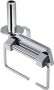 Geesa Standard Toiletrolhouder zonder klep met veer en Reserverolhouder Chroom 915146A - Thumbnail 2