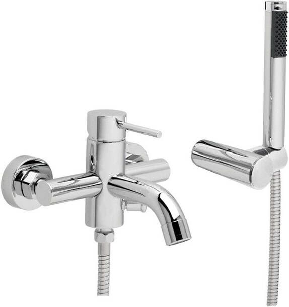 GO by Van Marcke Cocoon eengreepsmengkraan baddouche compleet inclusief handdouche hartafstand 15 cm keramische schijven inclusief rozetten en S-koppelingen 403101C