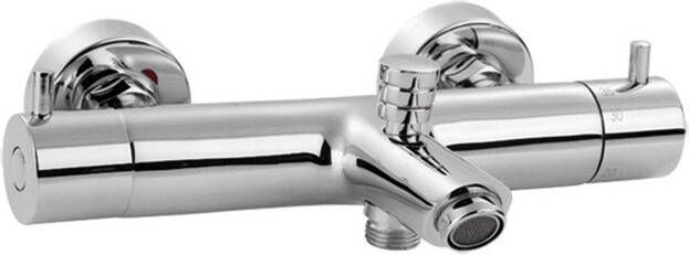 GO by Van Marcke Cocoon thermostatische badmengkraan waterbesparend hartafstand 15cm chroom YH2540