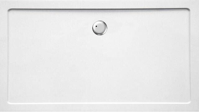GO by Van Marcke Helion douchebak kunststofcomposiet 160x90x3.5cm rechthoek afvoer D90mm zonder potenstel wit AJSC1690S