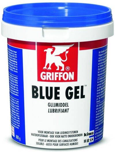 Bison Griffon glijmiddel blue gel pot=800gr kiwa 6140010