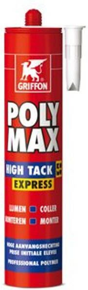 Griffon Polymax High Tack Express 310ml wit 6303764